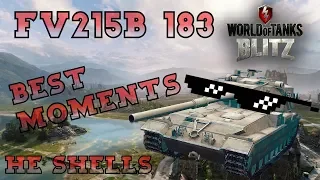 FV215B 183 Compilation | World Of Tanks Blitz