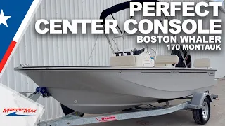 2024 Boston Whaler 170 Montauk Walkthrough | MarineMax Sail & Ski San Antonio