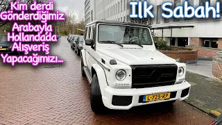 Hollanda'da ilk Sabah | Japonya'dan Gönderdiğimiz G55 AMG ile Market Alışverişi, Sokaklar | Japonic