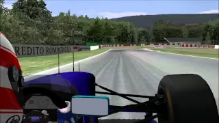 rFactor-On Board with Roland Ratzenberger - San Marino - Imola 1994