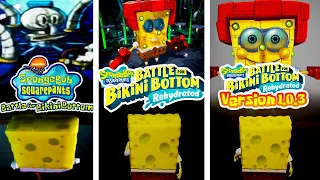 SpongeBob Battle for Bikini Bottom Rehydrated - All Theater Artworks - Original, Remake & New Update