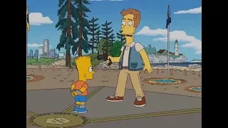 The Simpsons - Bart Intimidates The Killer !
