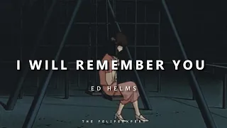 Andy Bernard (Ed Helms) - I Will Remember You (lyrics) | Extended version The Office US