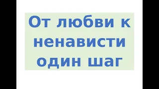 от любви к ненависти один шаг. Как выстроить правильные отношения, чтобы брак был крепким.