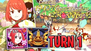 THEY FORGOT ABOUT RED GLOX LMAO WINNING HAS NEVER BEEN EASIER! 8 TURNS 8 WINS (CHAOS BATTLE) | 7DSGC