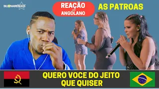 REACT MUSICA | Marília Mendonça & Maiara e Maraisa - Quero Você Do Jeito Que Quiser |GRINGO REAGINDO