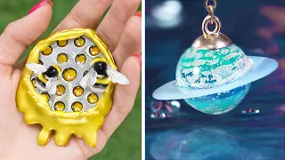 12 Amazing Resin Crafts and Jewelry Ideas