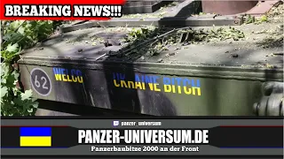 Panzerhaubitze 2000 an der Front in der Osturkaine - Breaking News