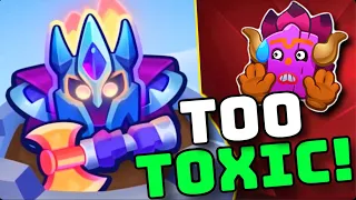 NEW TALENTED FROST!! MOST TOXIC MERGE CARD NOW! | In Rush Royale!