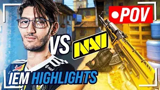 This is How Nivera Played vs NaVi @ IEM Beijing - CSGO POV