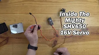 Steering Muscle For Your Crawler! Inside The SHV650 Direct Power 16V Servo - Holmes Hobbies