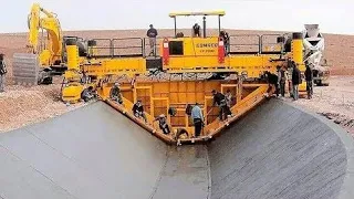 Amazing Modern technology for road construction|modern road paving Technology|Next level road Paving