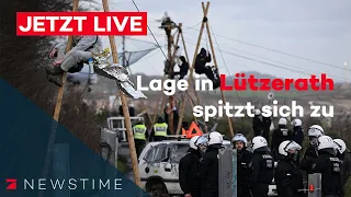 Lützerath-Räumung LIVE: Aktivisten verschanzen sich – Polizei stürmt Scheune