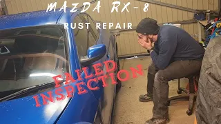 INSPECTION FAIL!!!! is the RX-8 scrap?