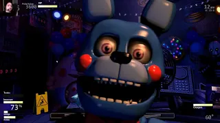 FNAF: Ultra Custom Night | parte 5 | Adventure Bonnie es Super Molesto