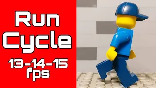 How to make a smooth Lego Run Cycle - Brickfilm tutorial