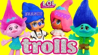 LOL Surprise Dolls Perform the Trolls Movie! Starring Angel, Foxy, Snuggle Babe, and MC Swag!