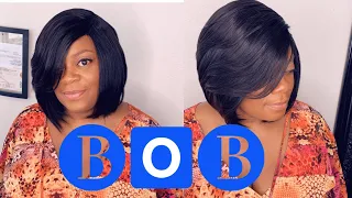 Quick weave bob no hair out.