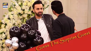 Guess The Surprise Guest For Waseem Badami Birthday