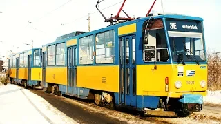 WorldOfTrams Trailer: LINIE 3E Historische Führerstandsfahrt T6A2 Straßenbahn in Leipzig