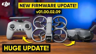 DJI Avata 2 - HUGE FIRMWARE UPDATE! v.01.00.02.09 + How to BIND Goggles 2 & FPV 2