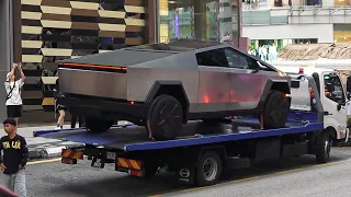 SUPERCARS in MALAYSIA | WATCH HOW PEOPLE REACT TO A TESLA CYBERTRUCK!!!