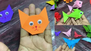 Making 3 Easy Paper Animal  - How to make paper animals