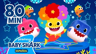 CUBO Tiburón Bebé🦈  y más | Feliz Mes de Tiburón🎉 | + Recopilación | Baby Shark en español