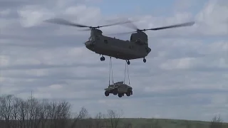 Helicopters Invasion! 101st Airborne Soldiers Disembarking From Black Hawk Helicopters