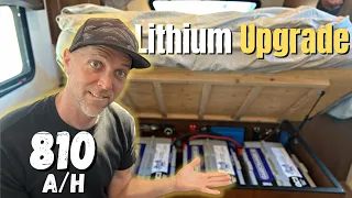 Detailed Installation of RV Lithium Battery Upgrade 🔋(Step by Step)