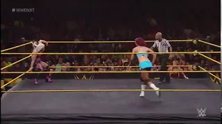 Peyton Royce  Spinning Heel Kick on Dana Brooke