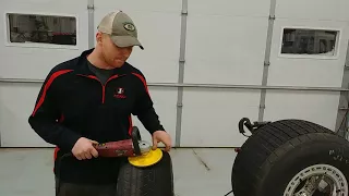 How to Grind a Tire - Racing Tech Tip - RHRSwag.com