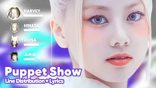 XG - PUPPET SHOW (Line Distribution + Lyrics Karaoke) PATREON REQUESTED