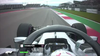 Lewis Hamilton's Pole Lap | 2018 United States Grand Prix