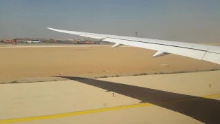 British Airways 787-900 Dreamliner take-off from Cairo International Airport 2017