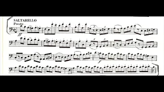 Mendelssohn Symphony No4 in A major, Op90 Italian mov4 Cello Orchestra Audition Excerpt with Score
