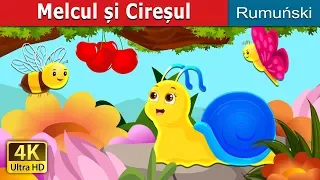 Melcul și Cireșul | The Snail And The Cherry Tree Story in Romana  | @RomanianFairyTales
