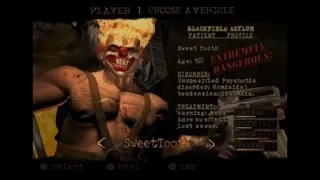 Twisted Metal: Black Main Menu