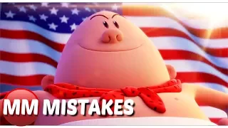 10 Biggest MISTAKES in the MOVIE Captain Underpants (2017) | Captain Underpants Goofs