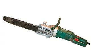 САМОДЕЛЬНАЯ ЭЛЕКТРОПИЛА ИЗ БОЛГАРКИ 2 ( УСТРОЙСТВО) .Homemade electric saws OF LBM