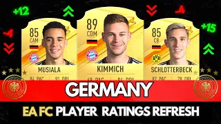 EA FC 24 | BIGGEST GERMANY RATING UPGRADES (FIFA 24)! 😱 🔥 ft. Musiala, Kimmich, Brandt...