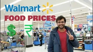 FOOD PRICES AT AMERICAN SUPERMARKET | WALMART