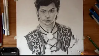 My first day of shoot after lock down | Aladdin (Siddharth Nigam) Sketch