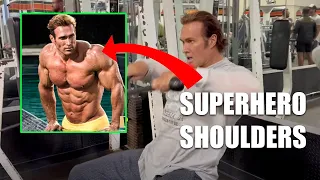 Mike O'Hearn Superhero Shoulder exercise you need to do