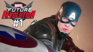 Первая игра в МАРВЕЛ Футуре Революция ► Прохождение MARVEL Future Revolution #1