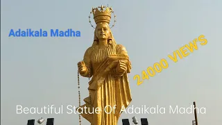 Adaikala Madha Statue Opening On 30th April 2022 At Adaikala Madha Church, Elakurichi, Ariyalur.