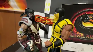 Mortal kombat  scorpion vs subzero stop motion