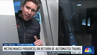 Metro making progress on return of train automation | NBC4 Washington