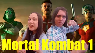 Реакция на Mortal Kombat 1 - Official Umgadi Trailer | Kombat Pack Roster  | Cage Match (2023)