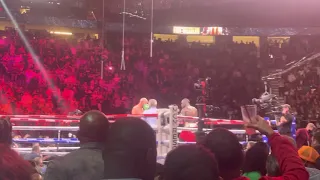 Tyson Fury vs Deontay Wilder 3 - Round 11 K.O Finish (LIVE CROWD REACTION)